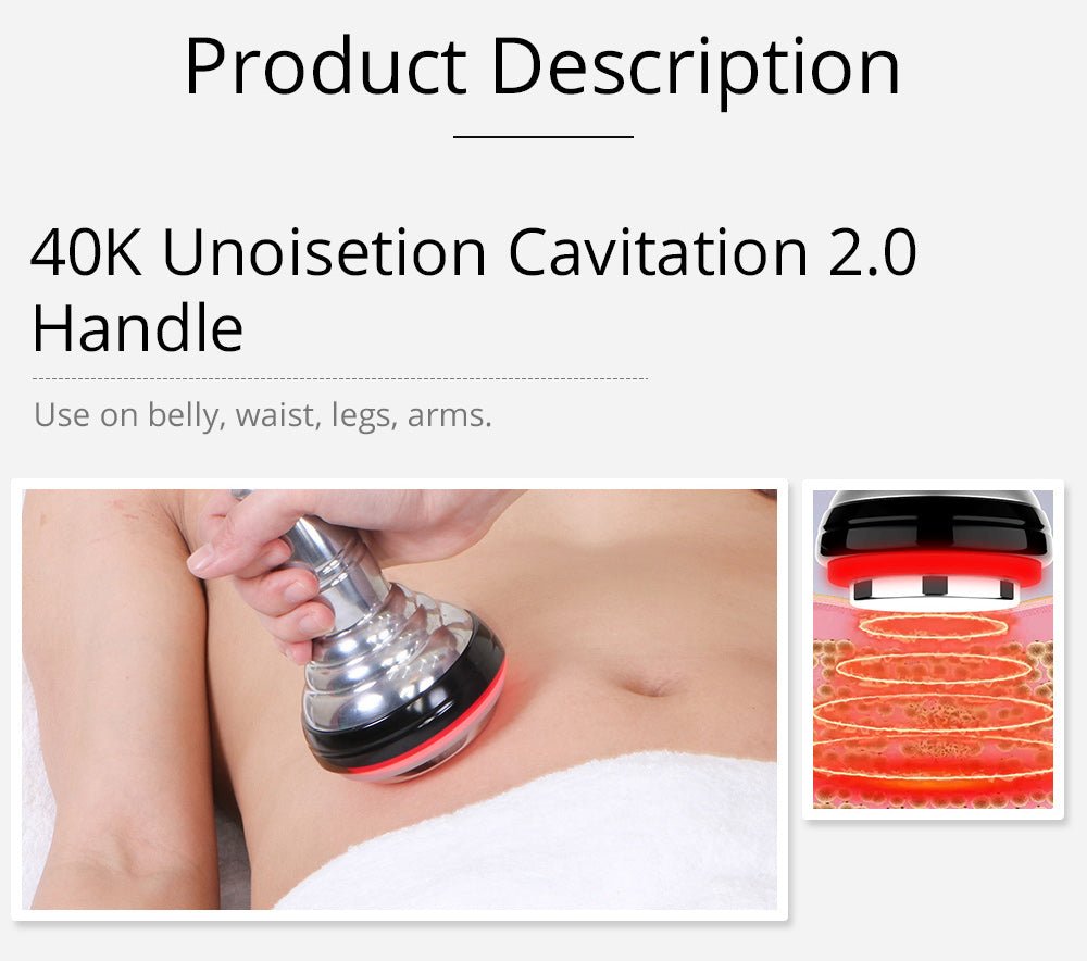 Shape Tactics 8-in-1 Cavitation RF Bio Hot and Cold Therapy System - Renee Lane Company