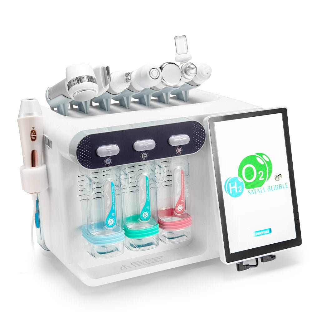 Shape Tactics 8-in-1 Hydro Dermabrasion & Skin Analysis System - Renee Lane Company
