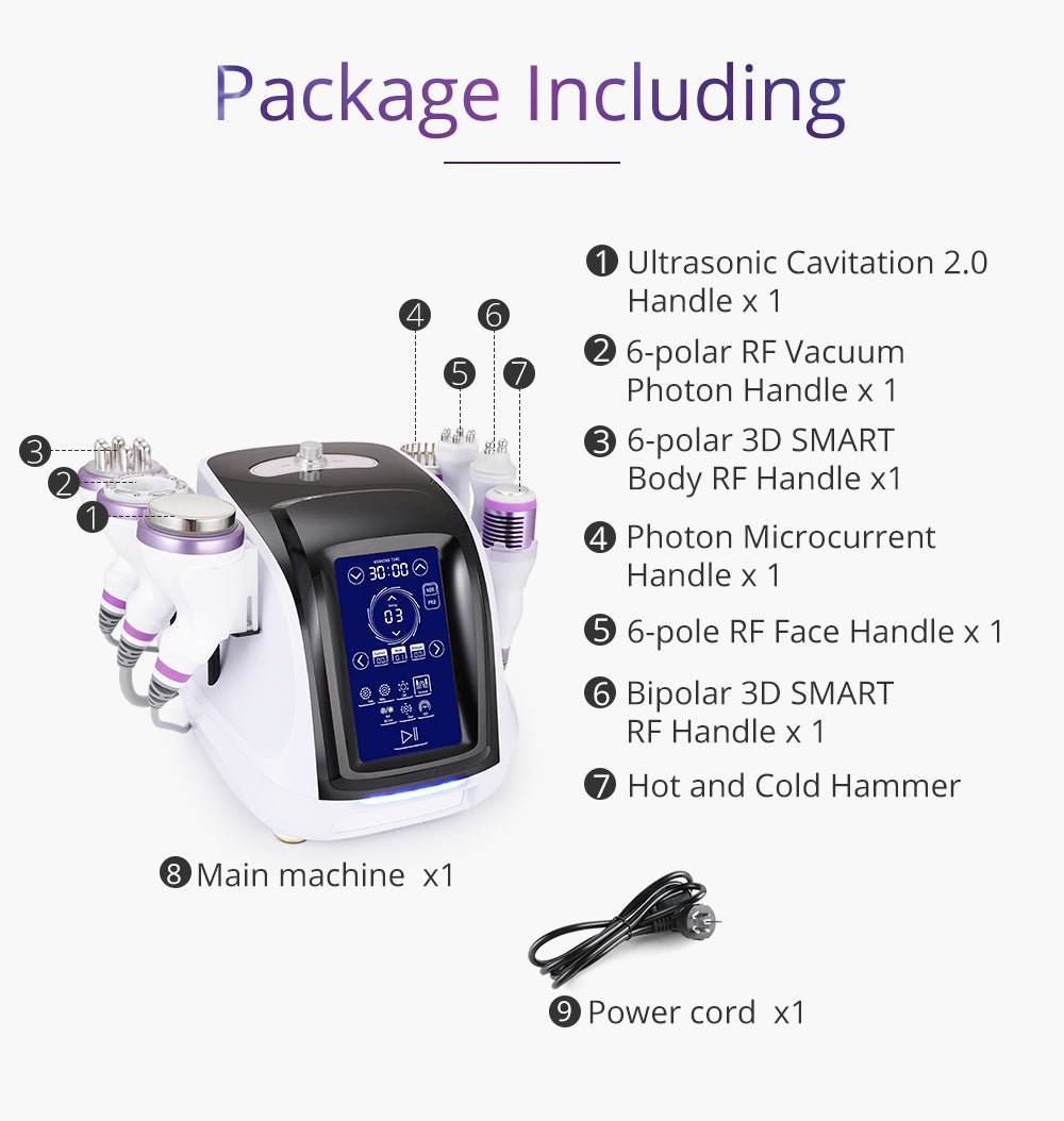 Shape Tactics 8-in-1 RF Cavitation Sculpt System - Renee Lane Company