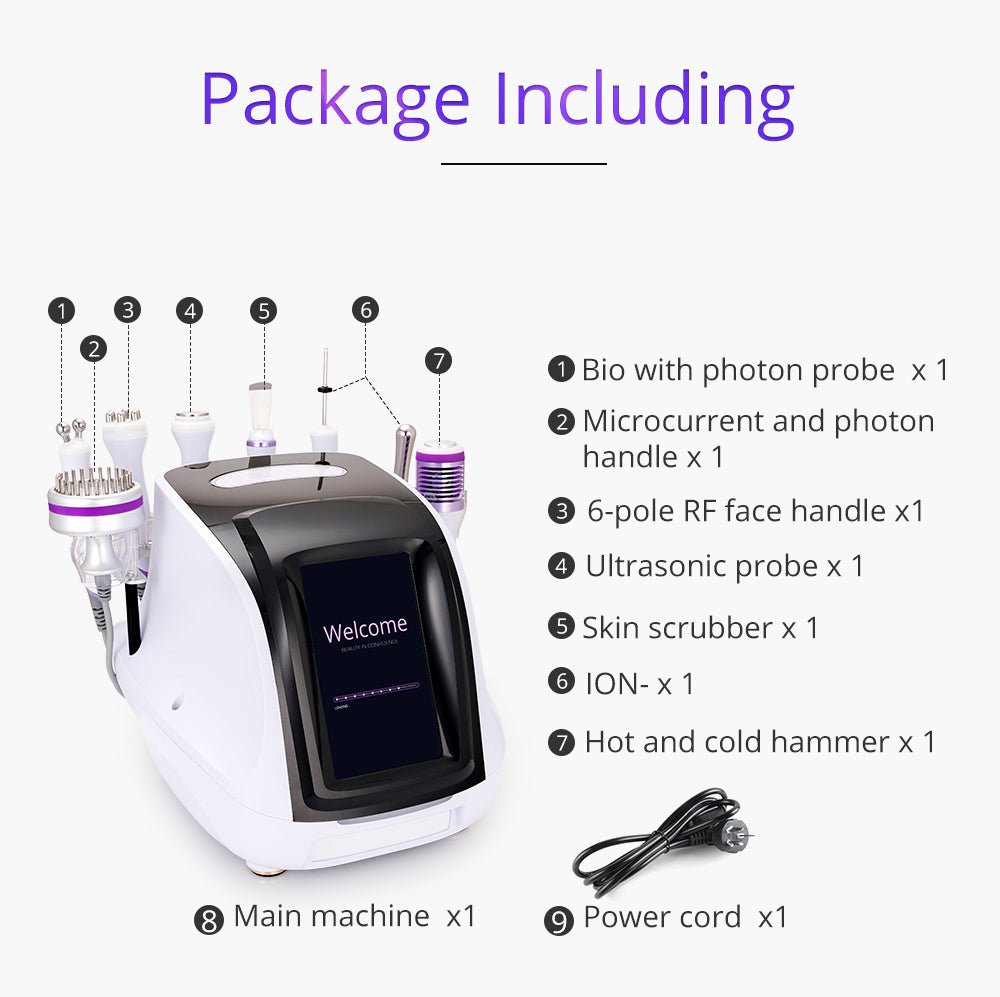 Shape Tactics 8-in-1 RF Skin Tightening System with Hot & Cold Hammer and BIO Therapy - Renee Lane Company