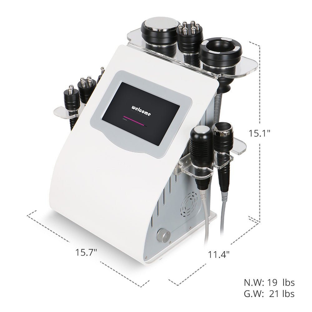 Shape Tactics 8-in-1 Unoisetion Cavitation RF Bio Cooling Hammer System - Renee Lane Company