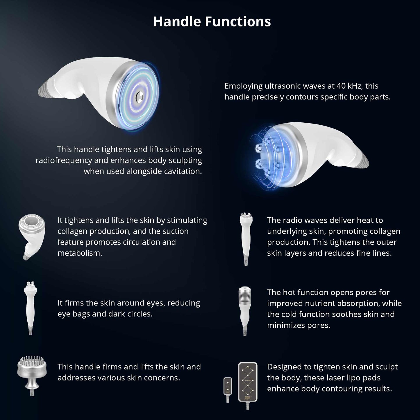 Shape Tactics 9-in-1 Cavitation & RF Contouring System - Renee Lane Company
