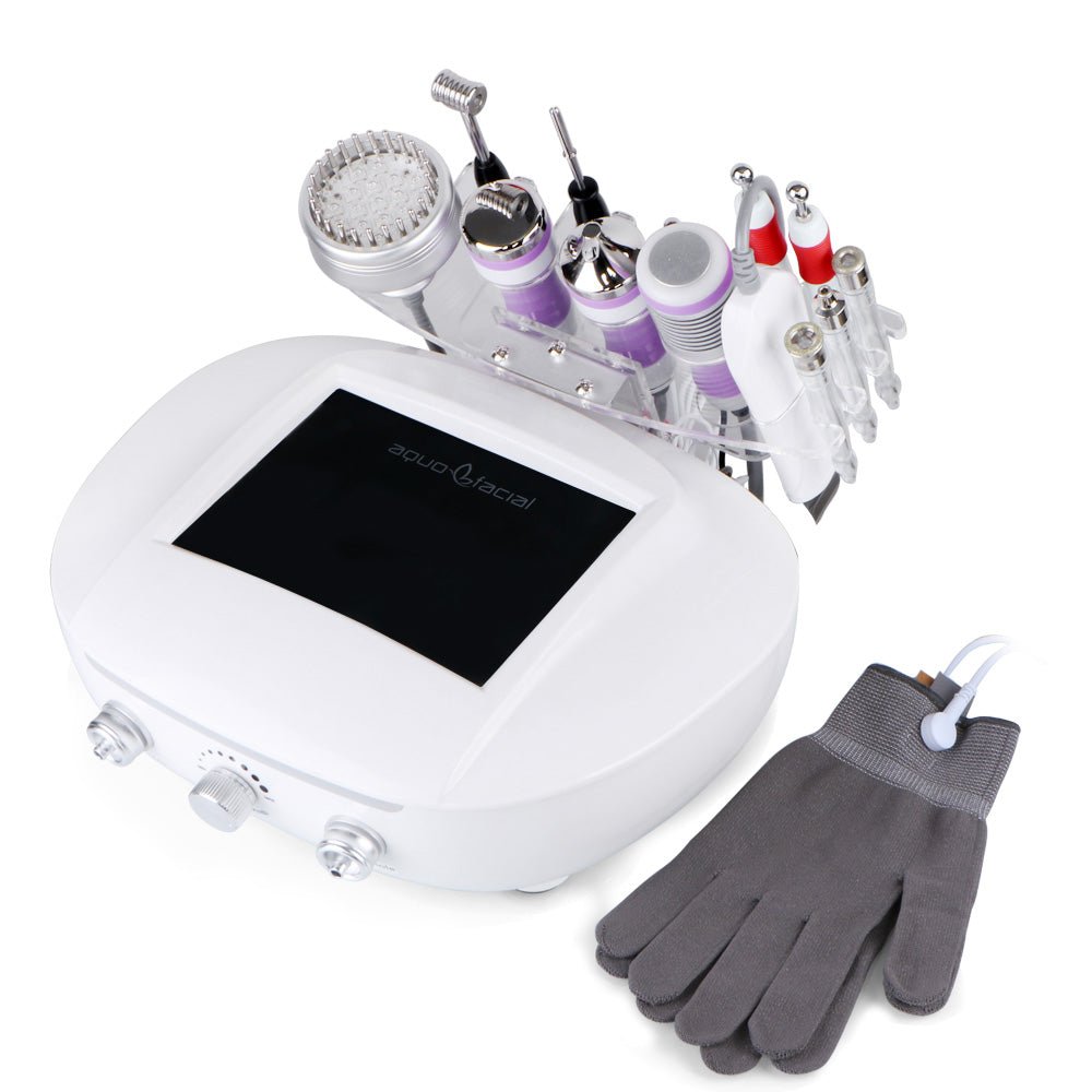 Shape Tactics 9-in-1 Facial System with 3MHz Ultrasound & Dermabrasion - Renee Lane Company
