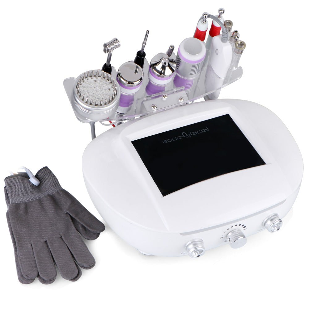 Shape Tactics 9-in-1 Facial System with 3MHz Ultrasound & Dermabrasion - Renee Lane Company