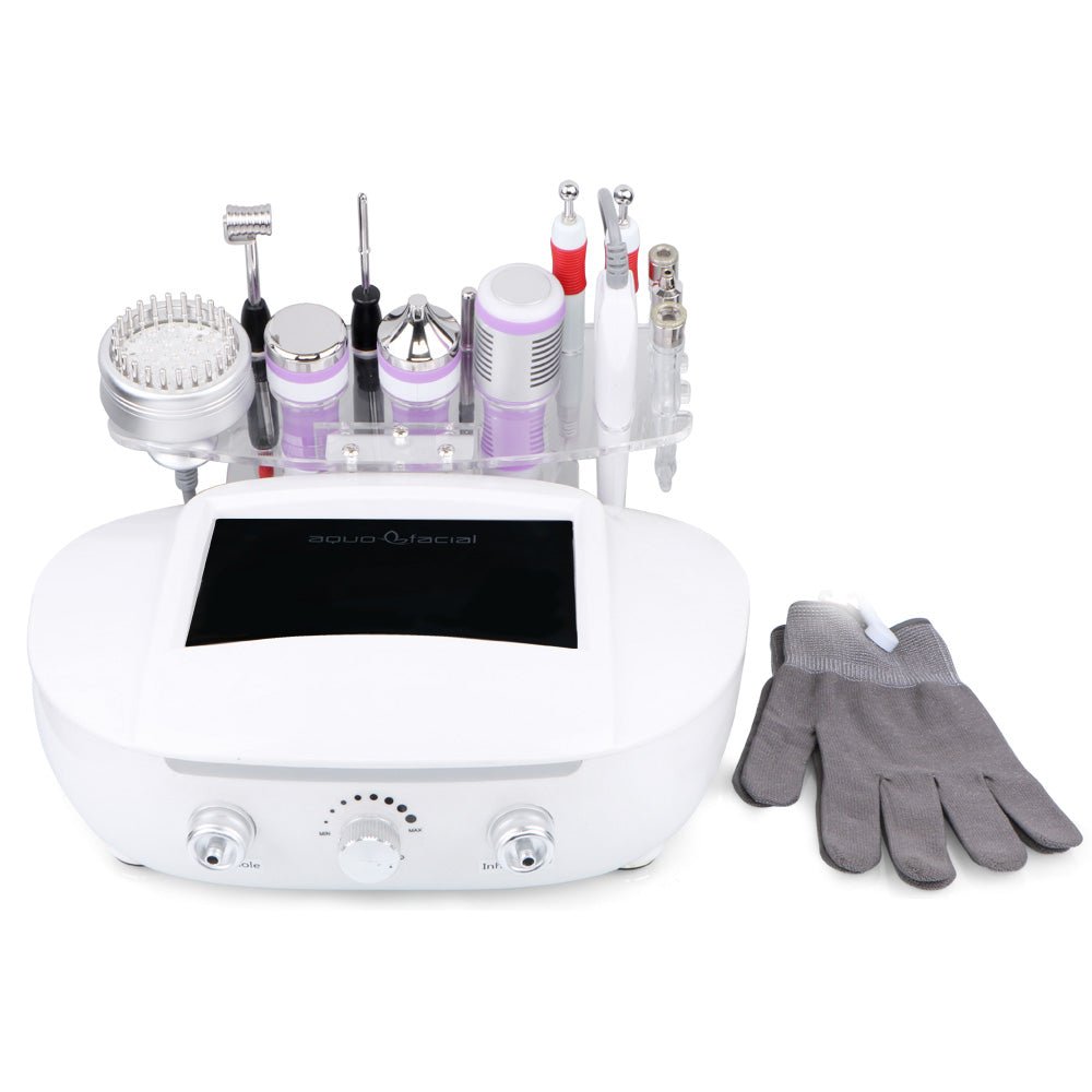 Shape Tactics 9-in-1 Facial System with 3MHz Ultrasound & Dermabrasion - Renee Lane Company
