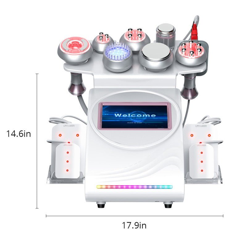 Shape Tactics 9-in-1 Ultrasonic RF Vacuum System with EMS & BIO - Renee Lane Company