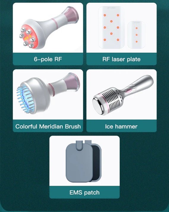 Shape Tactics 9-in-1 Ultrasonic RF Vacuum System with EMS & BIO - Renee Lane Company