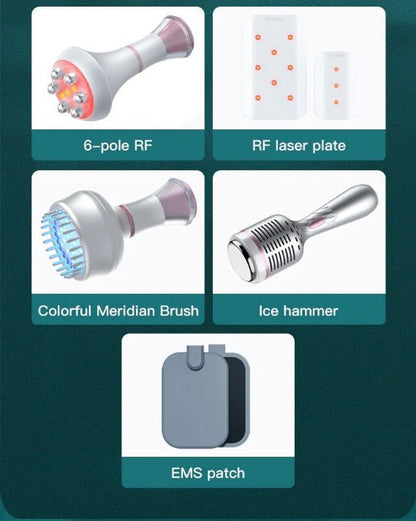 Shape Tactics 9-in-1 Ultrasonic RF Vacuum System with EMS & BIO - Renee Lane Company