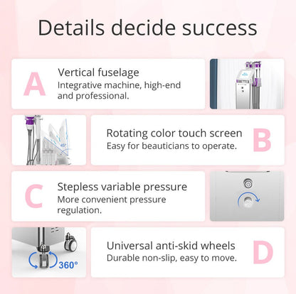Shape Tactics 9-in-1 Unoisetion Cavitation RF Vacuum Bio Photon System - Renee Lane Company