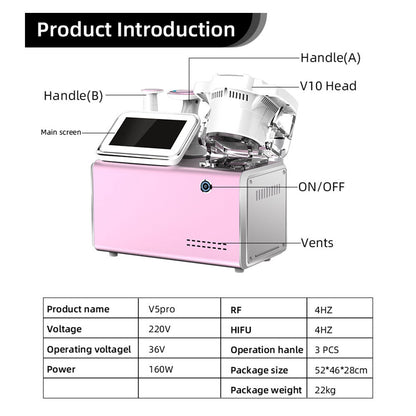 Shape Tactics Advanced 4D Ultrasound 40K Cavitation System - Renee Lane Company