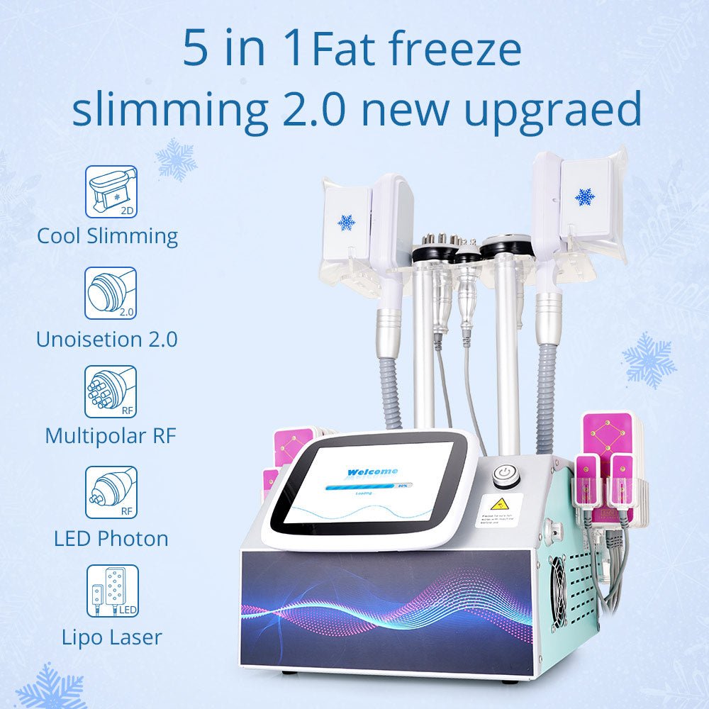 Shape Tactics Advanced 5-in-1 Cryolipolysis 40K Cavitation RF Lipo Laser System - Renee Lane Company