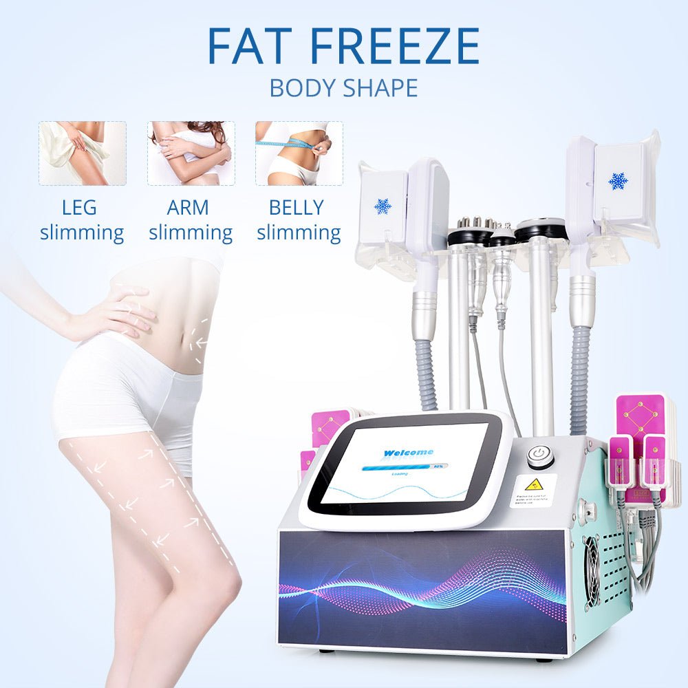 Shape Tactics Advanced 5-in-1 Cryolipolysis 40K Cavitation RF Lipo Laser System - Renee Lane Company