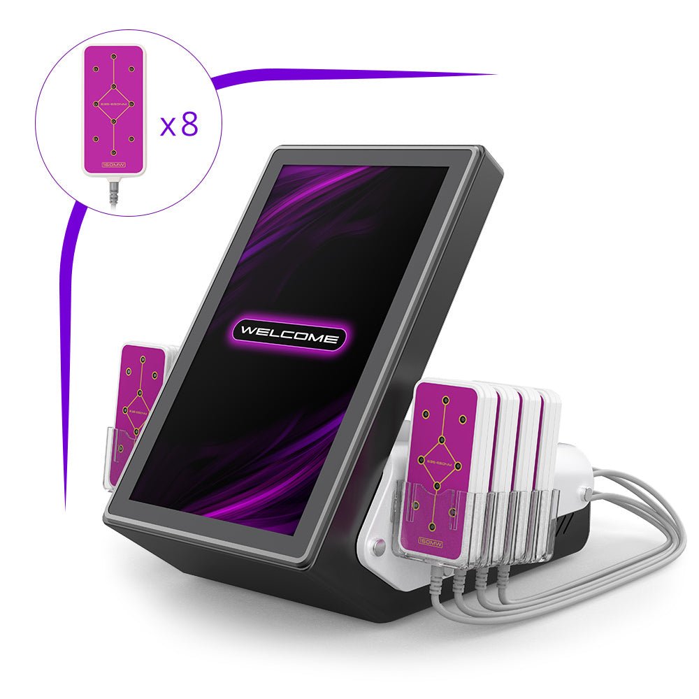 Shape Tactics Advanced 8 Pad 160mW LED Laser Lipo Therapy - Renee Lane Company