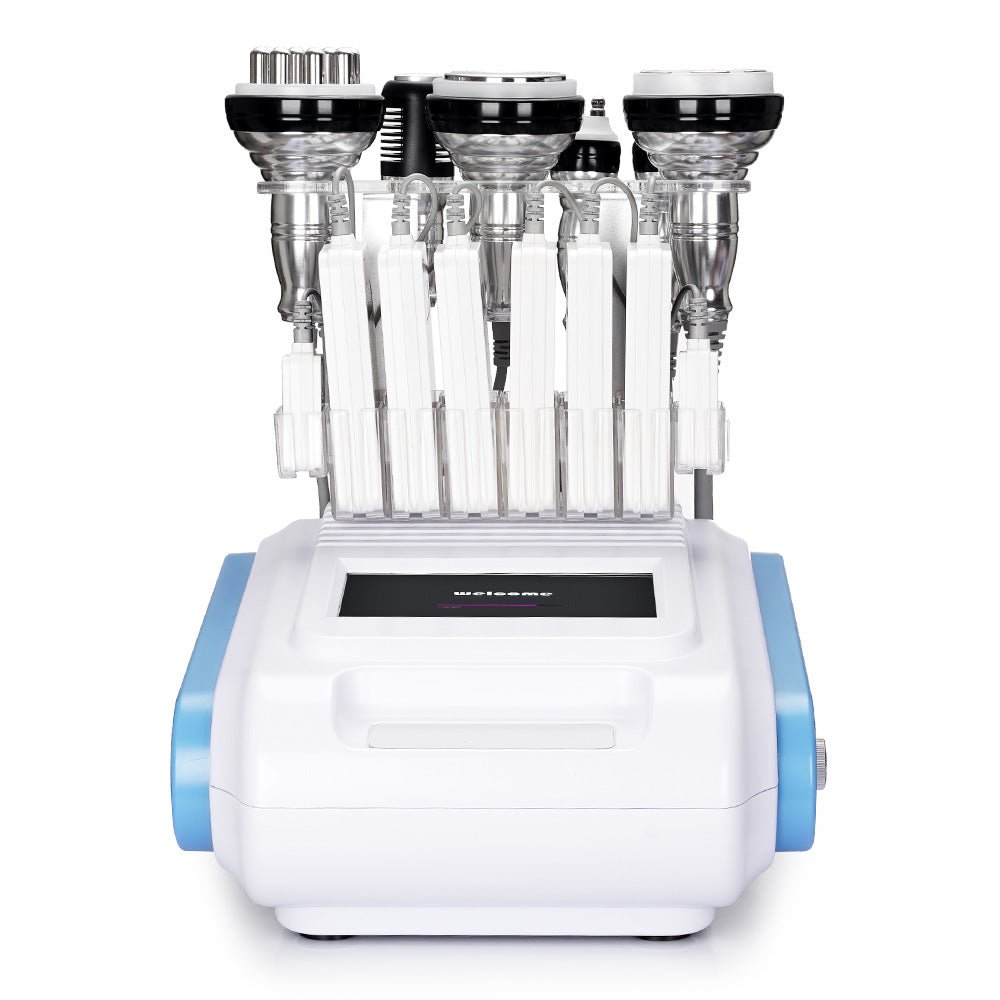 Shape Tactics Advanced 8-in-1 Unoisetion Cavitation & RF System with LED Laser Pads - Renee Lane Company