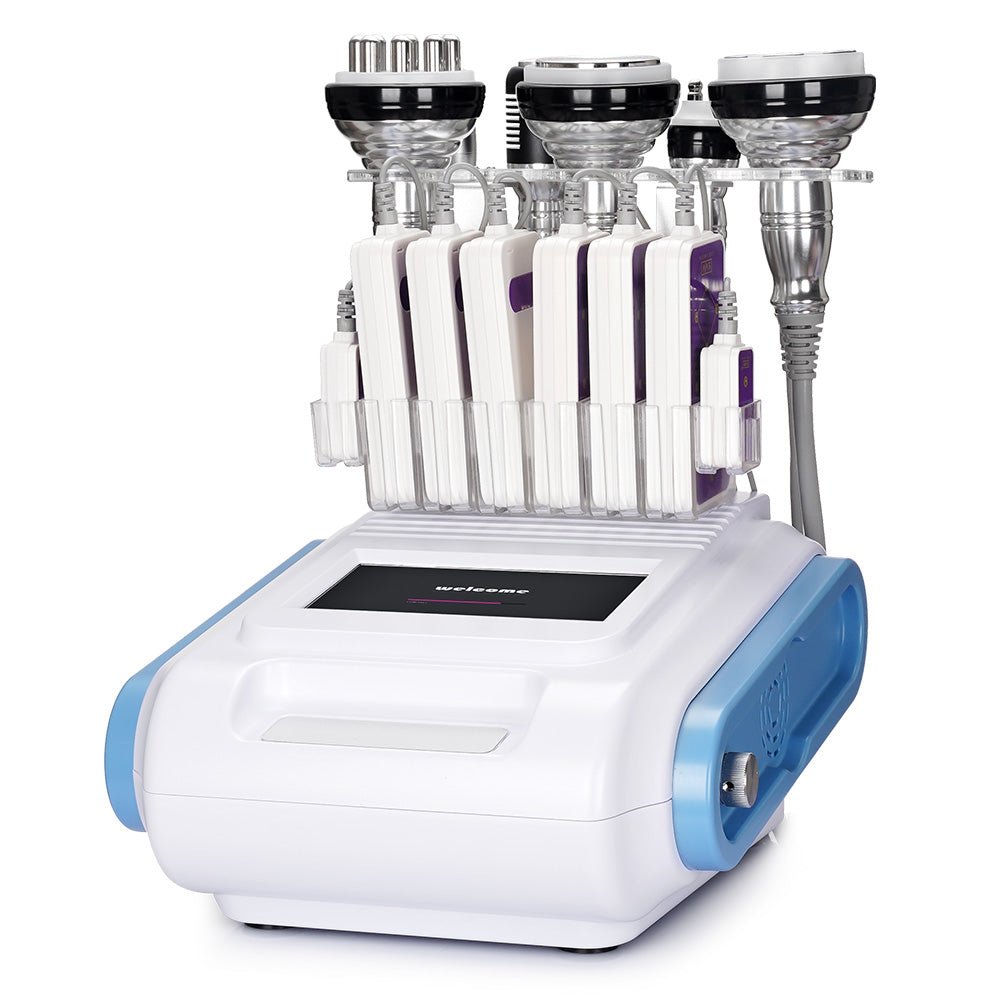 Shape Tactics Advanced 8-in-1 Unoisetion Cavitation & RF System with LED Laser Pads - Renee Lane Company