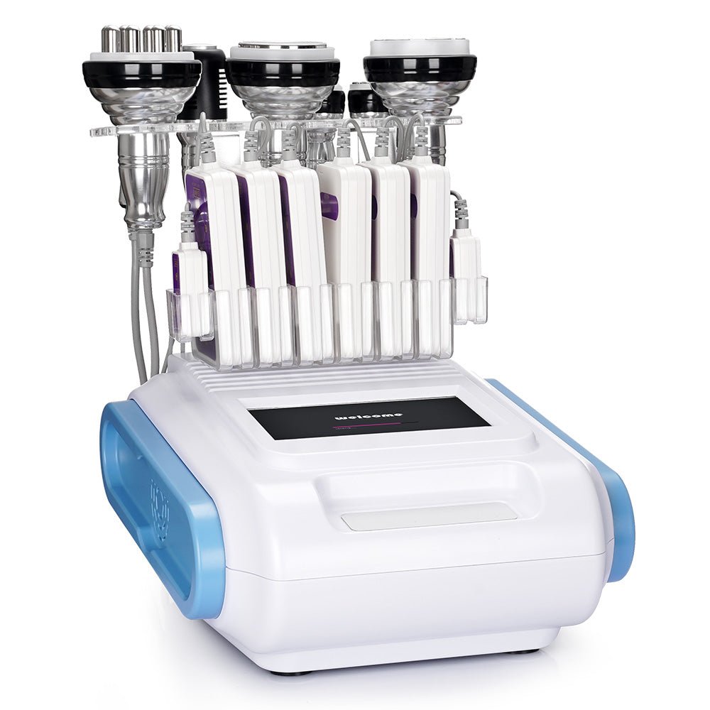 Shape Tactics Advanced 8-in-1 Unoisetion Cavitation & RF System with LED Laser Pads - Renee Lane Company
