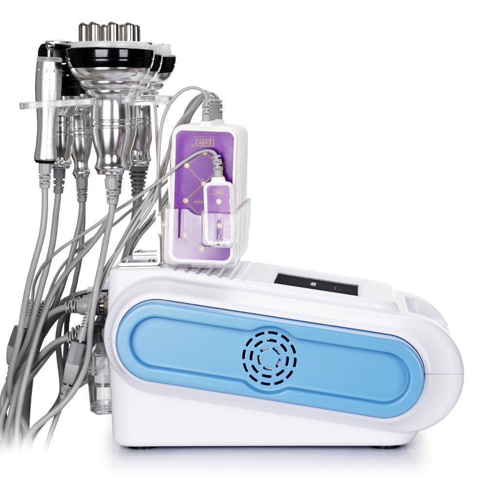 Shape Tactics Advanced 8-in-1 Unoisetion Cavitation & RF System with LED Laser Pads - Renee Lane Company