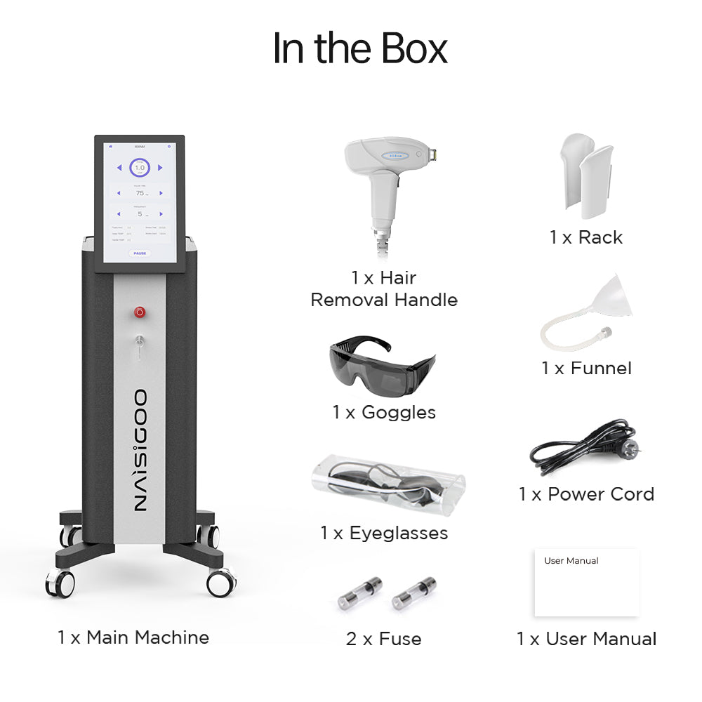 Shape Tactics Advanced 808nm Laser Hair Removal Machine - Renee Lane Company