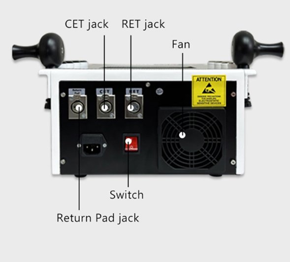 Shape Tactics Advanced CET RET Diathermy RF Therapy System - Renee Lane Company
