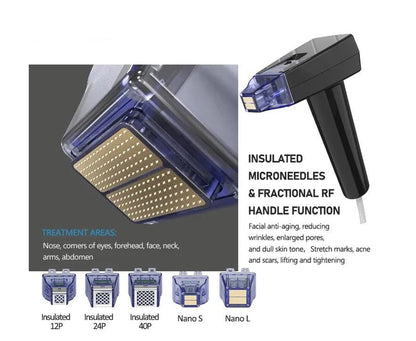 Shape Tactics Advanced Gold RF Depth 8 Micro-Needling System - Renee Lane Company