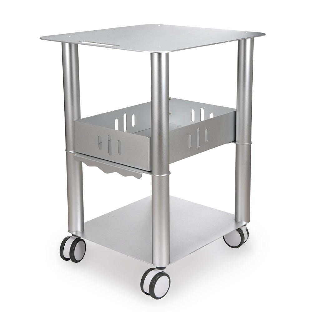 Shape Tactics Aluminum Salon Trolley for Cavitation & Aesthetic Equipment - Renee Lane Company