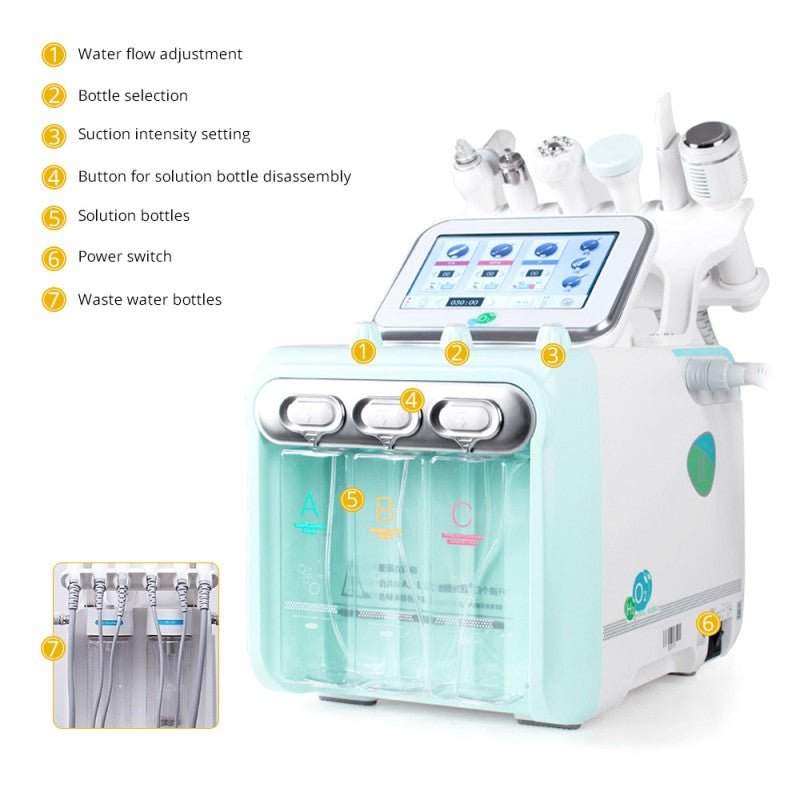 Shape Tactics AquaPure Elite: 6-in-1 Hydra Dermabrasion System - Renee Lane Company