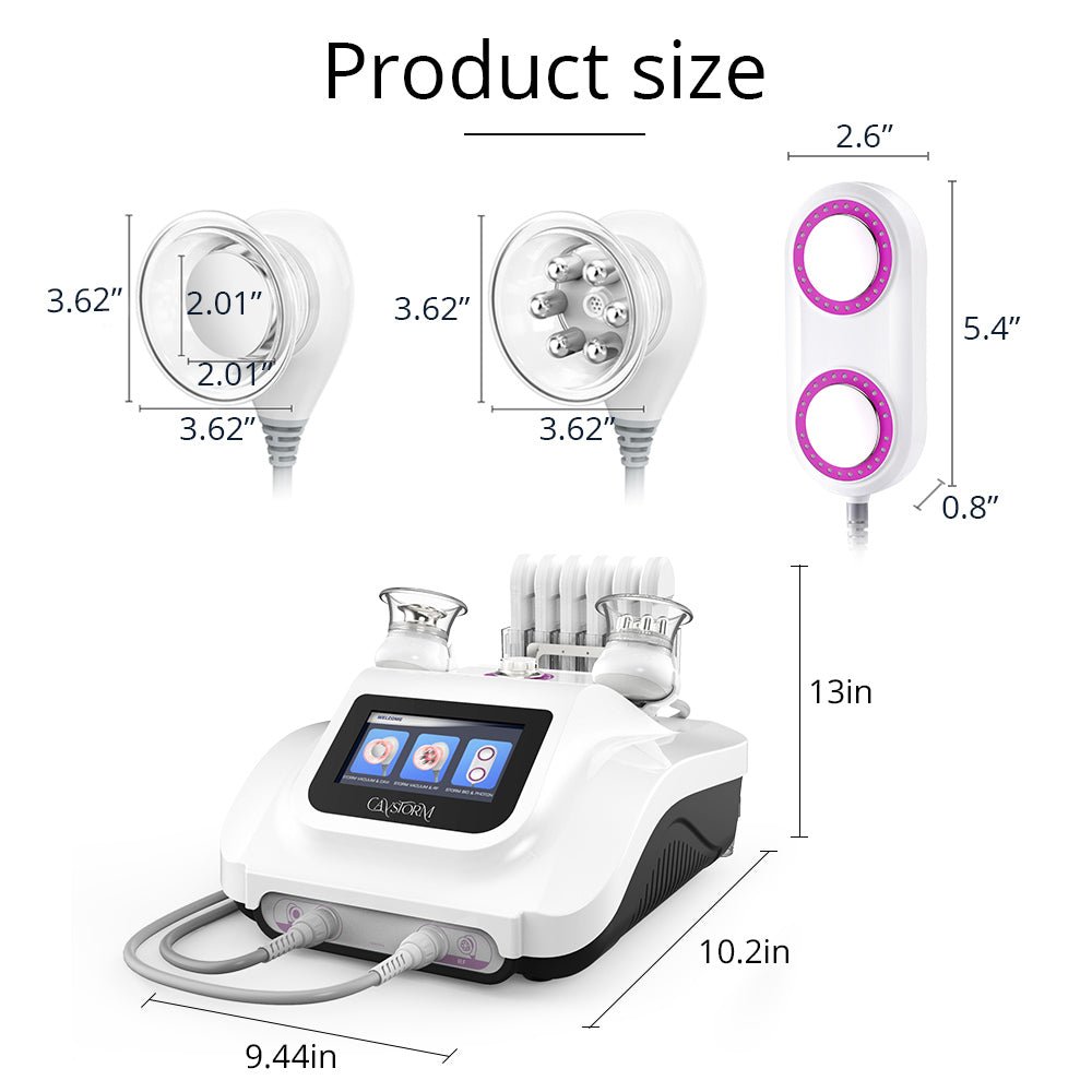 Shape Tactics Cavstorm 40K Cavitation 3.0 with Microcurrent RF System - Renee Lane Company