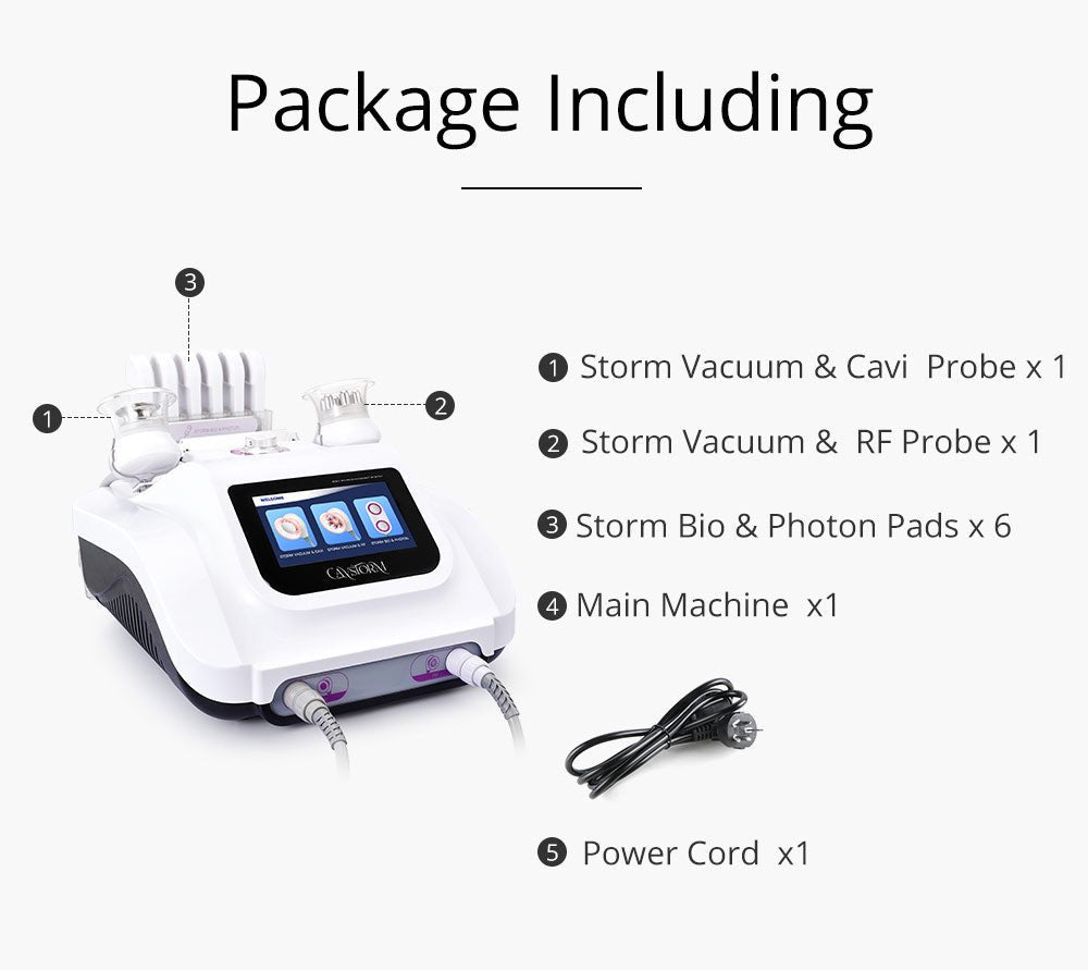 Shape Tactics Cavstorm 40K Cavitation 3.0 with Microcurrent RF System - Renee Lane Company