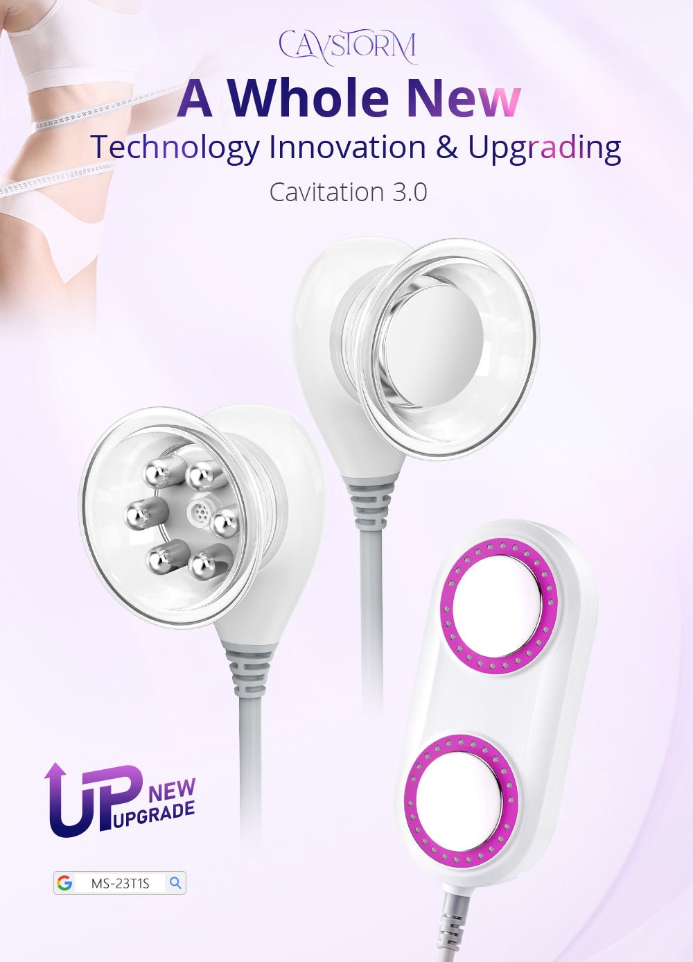 Shape Tactics Cavstorm 40K Cavitation 3.0 with Microcurrent RF System - Renee Lane Company