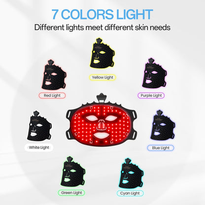 Shape Tactics Cordless 7-Color LED Light Therapy Facial Mask - Renee Lane Company