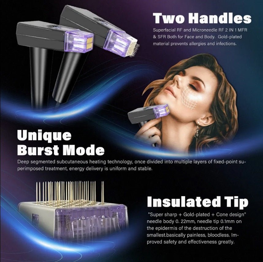 Shape Tactics Depth 8 Gold RF Micro-Needling System - Renee Lane Company