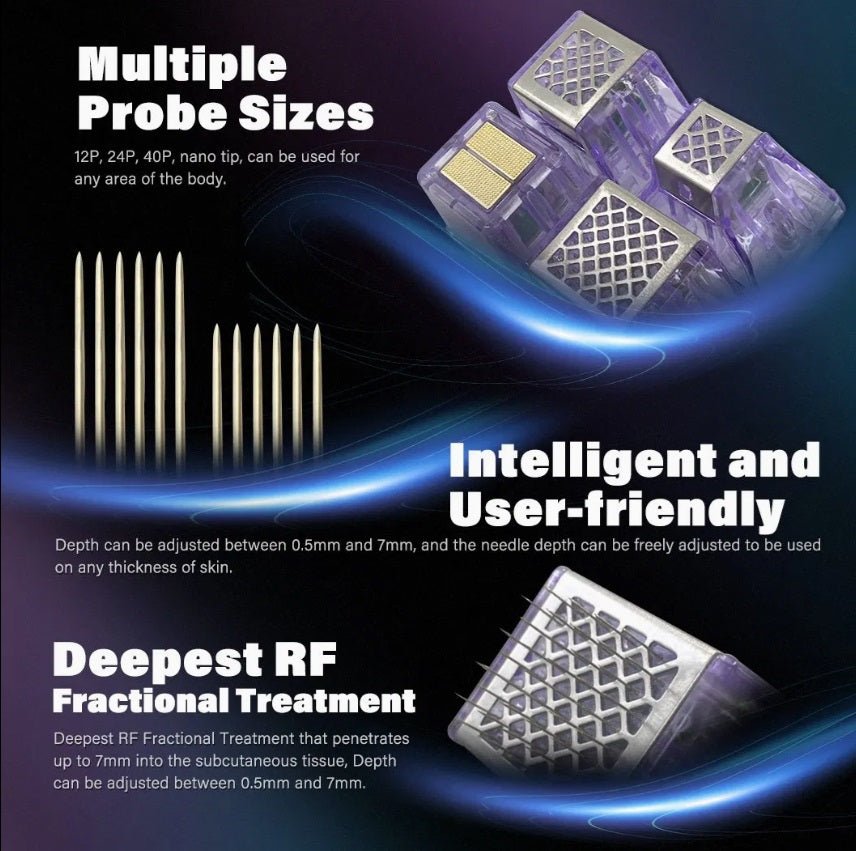 Shape Tactics Depth 8 Gold RF Micro-Needling System - Renee Lane Company