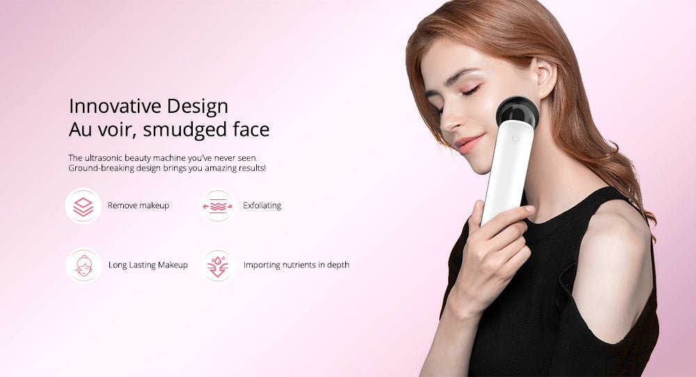 Shape Tactics Handheld Photon Ultrasonic Facial Cleanser - Renee Lane Company