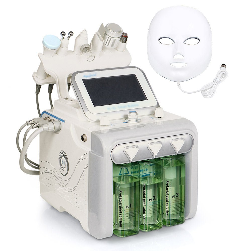 Shape Tactics Hydro Dermabrasion Ultrasound RF LED Skin Rejuvenation System - Renee Lane Company