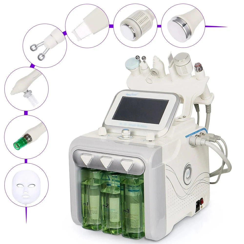 Shape Tactics Hydro Dermabrasion Ultrasound RF LED Skin Rejuvenation System - Renee Lane Company