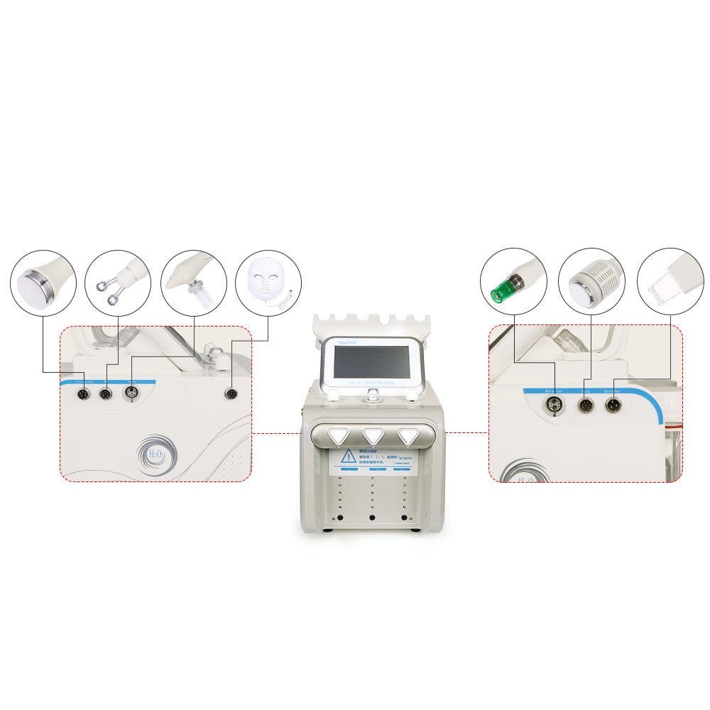 Shape Tactics Hydro Dermabrasion Ultrasound RF LED Skin Rejuvenation System - Renee Lane Company