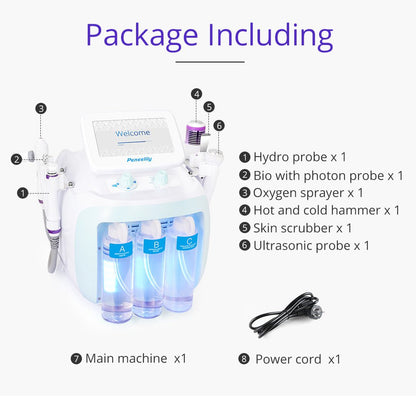 Shape Tactics HydroGlow Pro 6-in-1 Facial Rejuvenation System - Renee Lane Company
