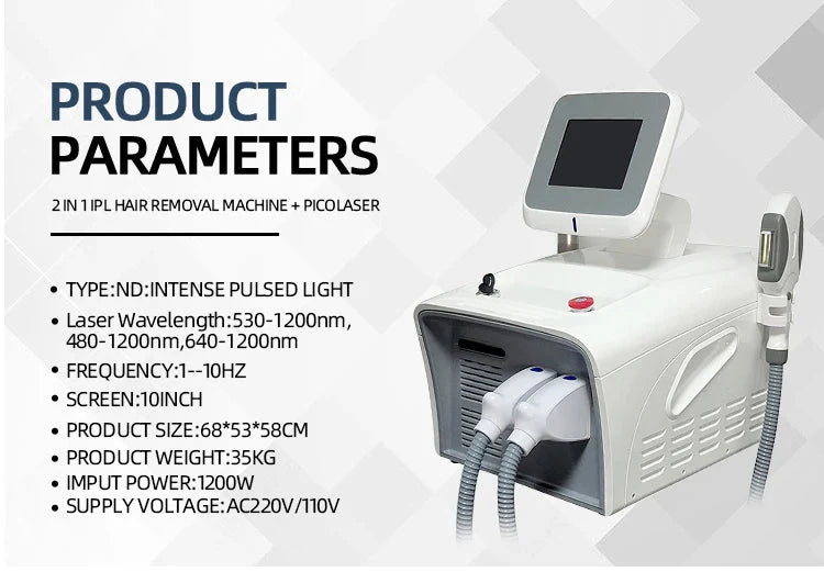 Shape Tactics IPL DPL OPT Hair Removal & Skin Rejuvenation System - Renee Lane Company