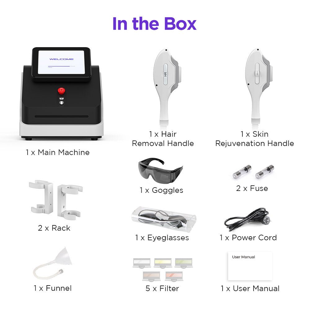 Shape Tactics IPL Hair Removal and Skin Rejuvenation System - Renee Lane Company