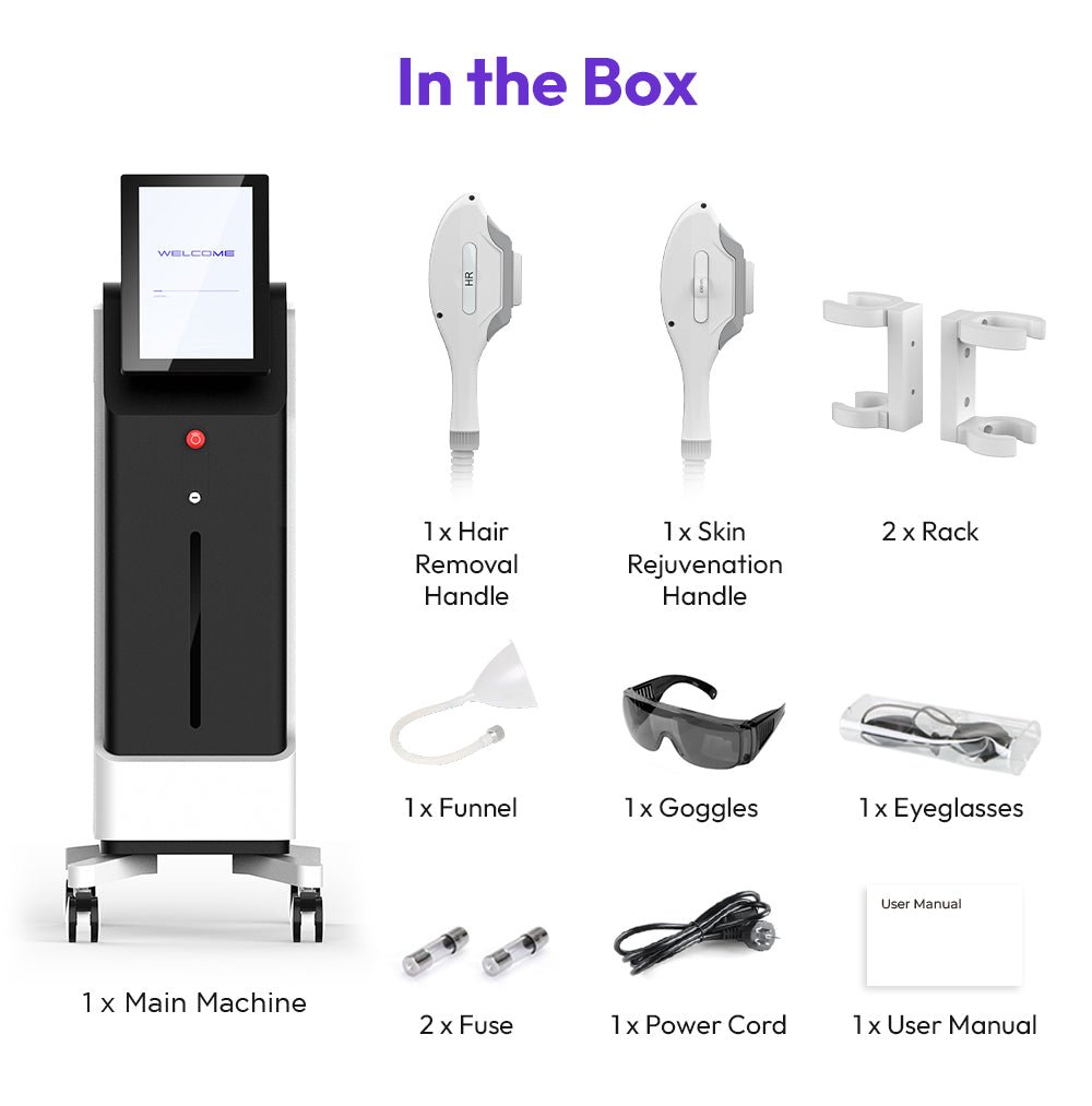 Shape Tactics LuxuryGlow Pro IPL Hair Removal Machine - Renee Lane Company