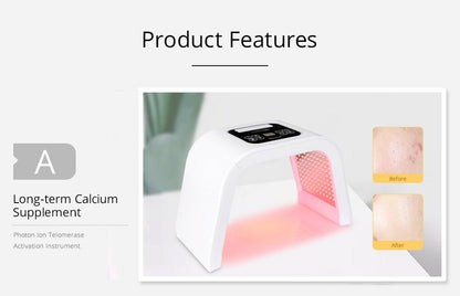 Shape Tactics PDT 7-Color LED Light Therapy Lamp for Skin Rejuvenation - Renee Lane Company