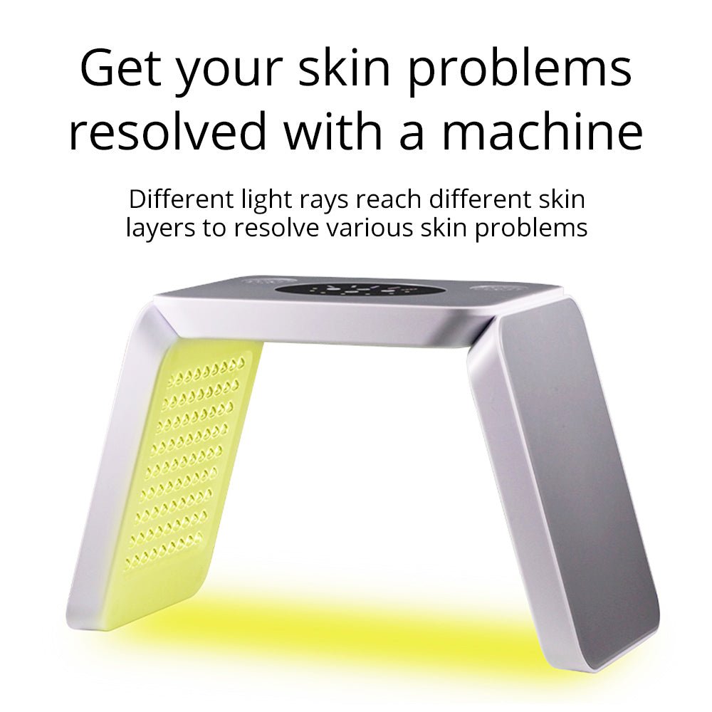 Shape Tactics PDT LED Light Therapy Device with 7 Colors for Skin Enhancement - Renee Lane Company