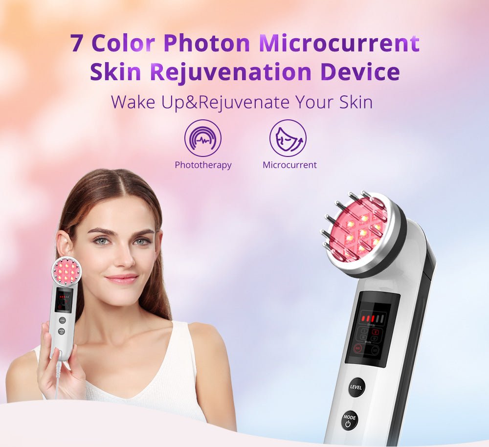 Shape Tactics Photon LED Facial Care Microcurrent Beauty Device - Renee Lane Company