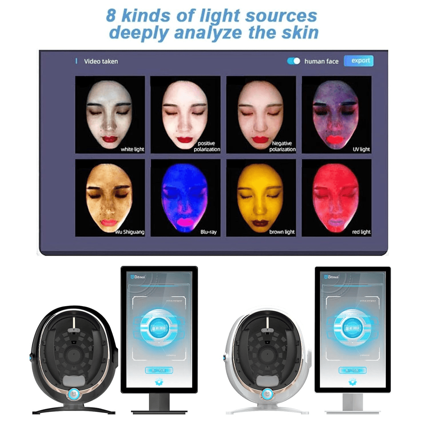 Shape Tactics ProMax 3D AI Face Skin Analyzer - Renee Lane Company