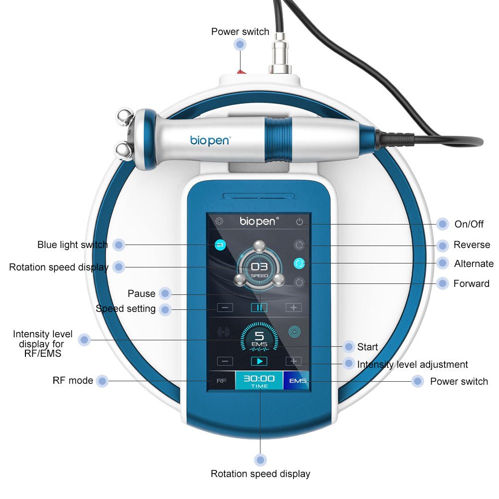 Shape Tactics RF EMS Microcurrent & Blue Light Skincare System - Renee Lane Company