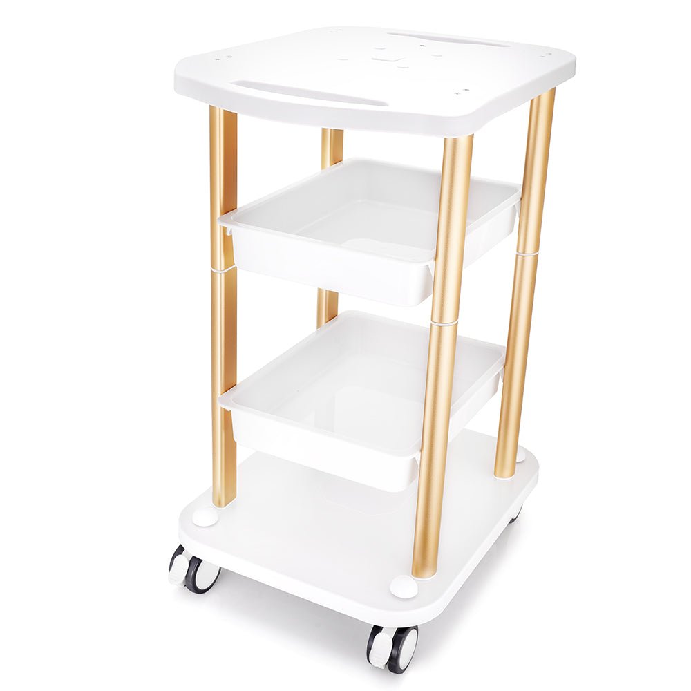 Shape Tactics Rolling Beauty Trolley for Salon and Spa - Renee Lane Company