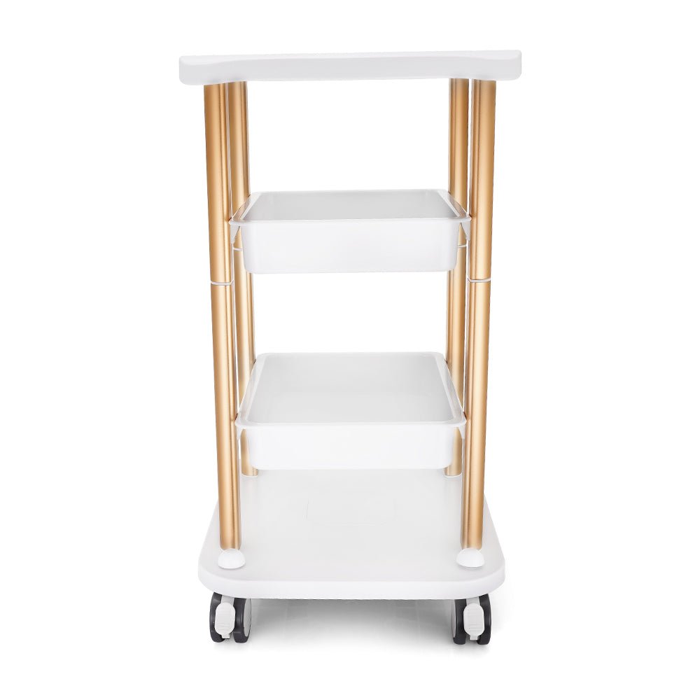 Shape Tactics Rolling Beauty Trolley for Salon and Spa - Renee Lane Company