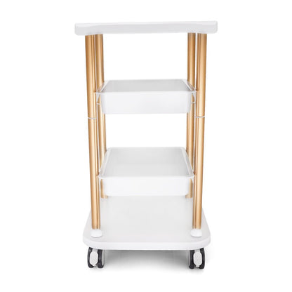 Shape Tactics Rolling Beauty Trolley for Salon and Spa - Renee Lane Company