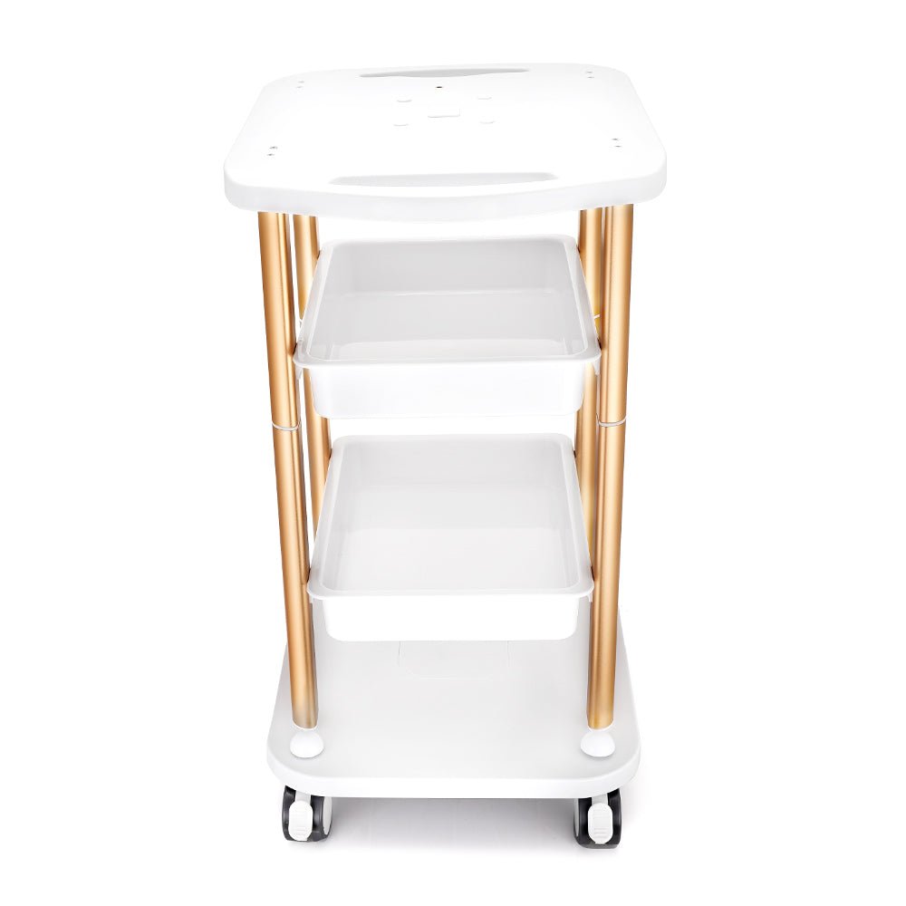 Shape Tactics Rolling Beauty Trolley for Salon and Spa - Renee Lane Company
