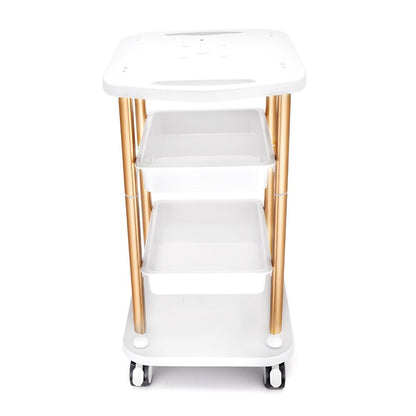 Shape Tactics Rolling Beauty Trolley for Salon and Spa - Renee Lane Company